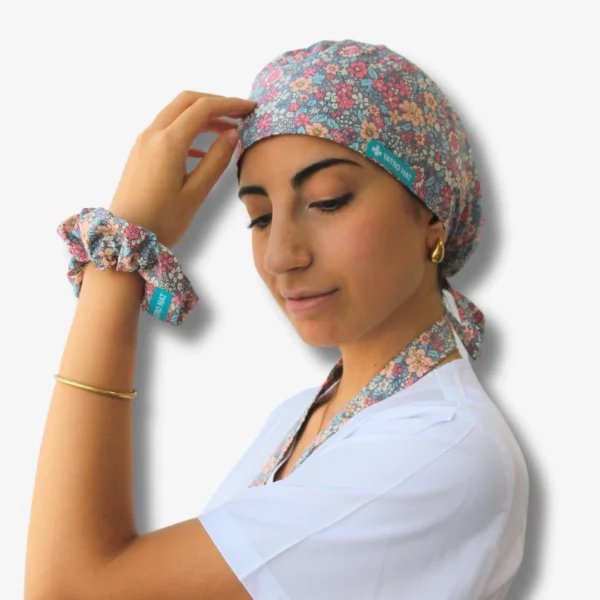 Gorro de Quirófano Pelo Largo (Romance) - Imagen 3